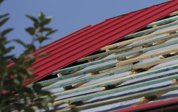 Doe Bank corrugated roofing costs